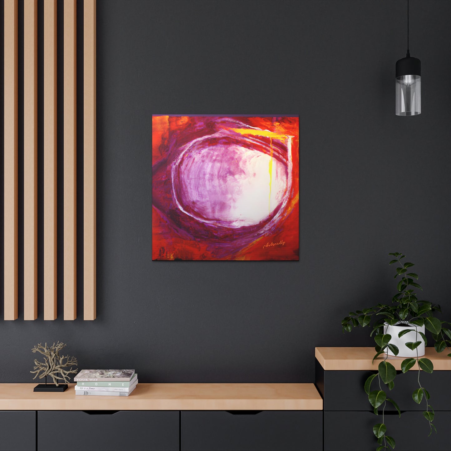 Quazarium Crystalite - Vanadium, Abstractly - Canvas