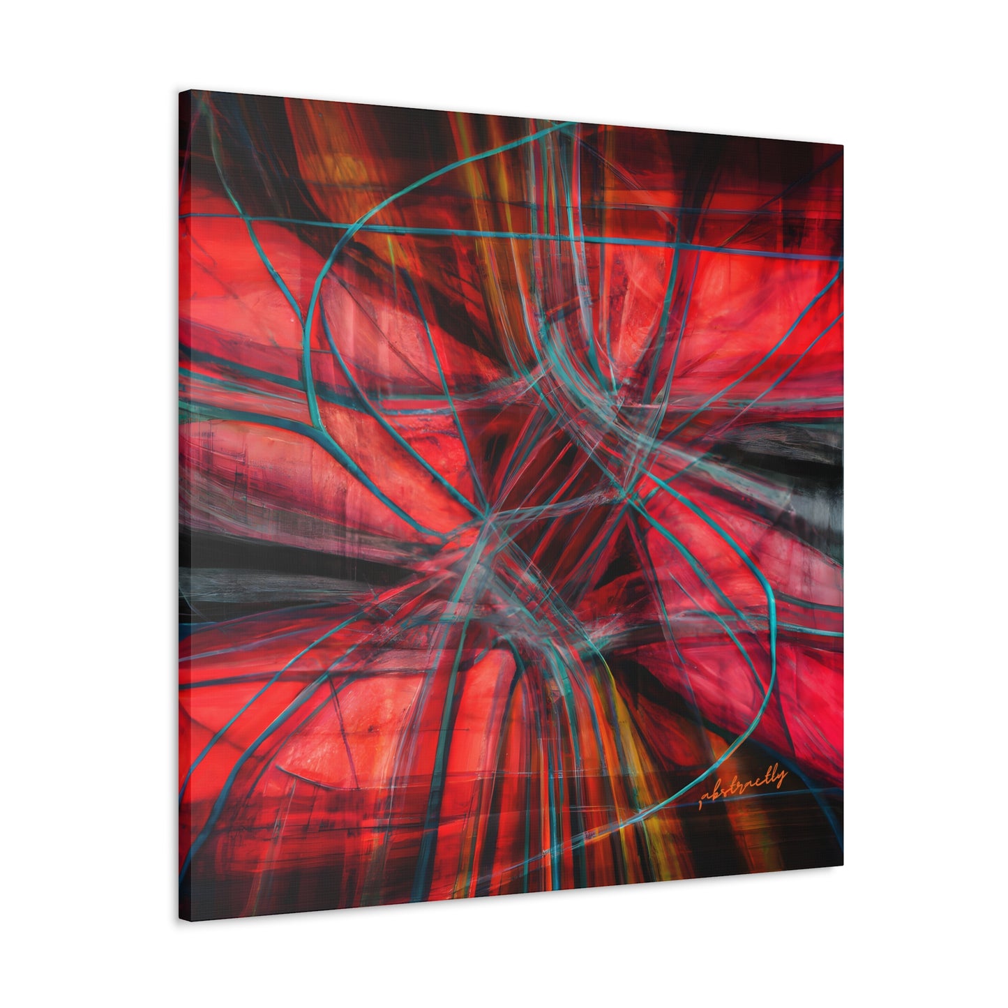 Lois Strauss - Electromagnetic Force, Abstractly - Canvas