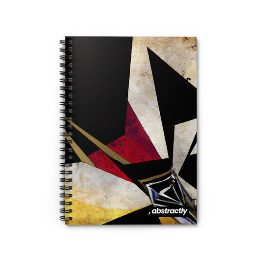 Duncan LeGrande - Tension Force, Abstractly - Spiral Notebook