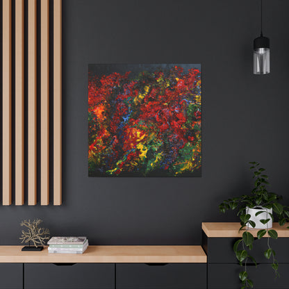 Frostfire Neonium - Chemistry, Abstractly - Canvas