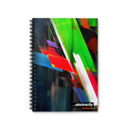 Perry Dennington - Strong Force, Abstractly - Spiral Notebook