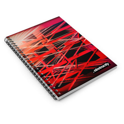 Roland Pierce - Normal Force, Abstractly - Spiral Notebook