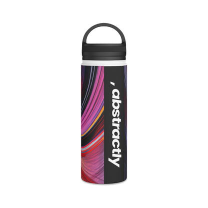 Adelaide Kaczynski - Air Resistance Force, Abstractly - Stainless Steel Water Bottle