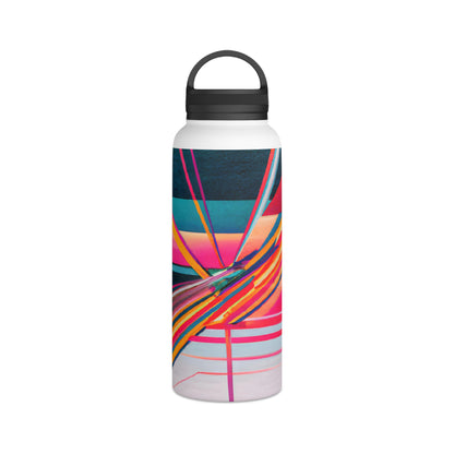 Elizabeth Perkins - Electric Force, Abstractly - Stainless Steel Water Bottle