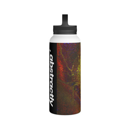 Halsteadium Hexane - Chemistry, Abstractly - Stainless Steel Water Bottle