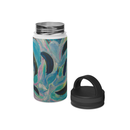 Astro Hydrogenite - Chemistry, Abstractly - Stainless Steel Water Bottle