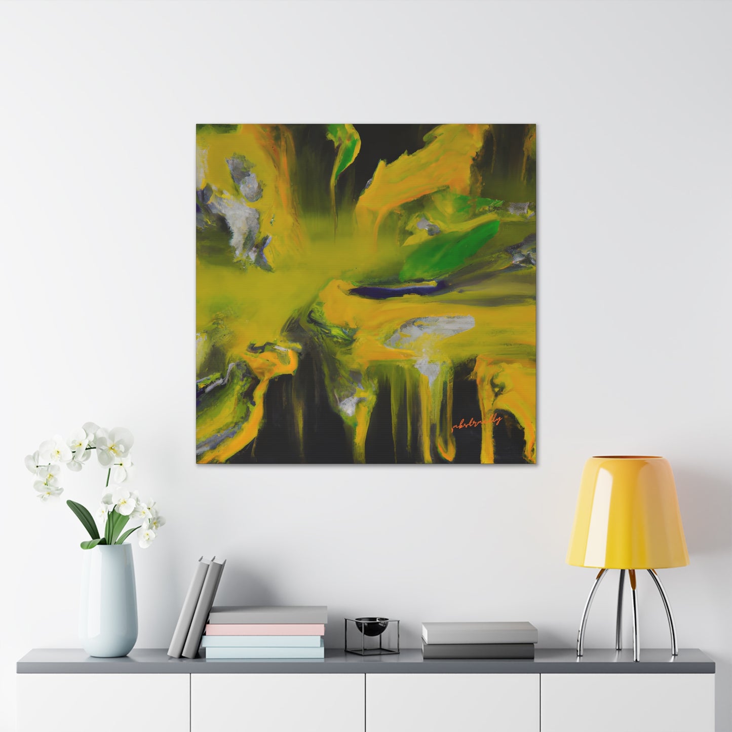 Quantum Crystalline Flux - Chemistry, Abstractly - Canvas