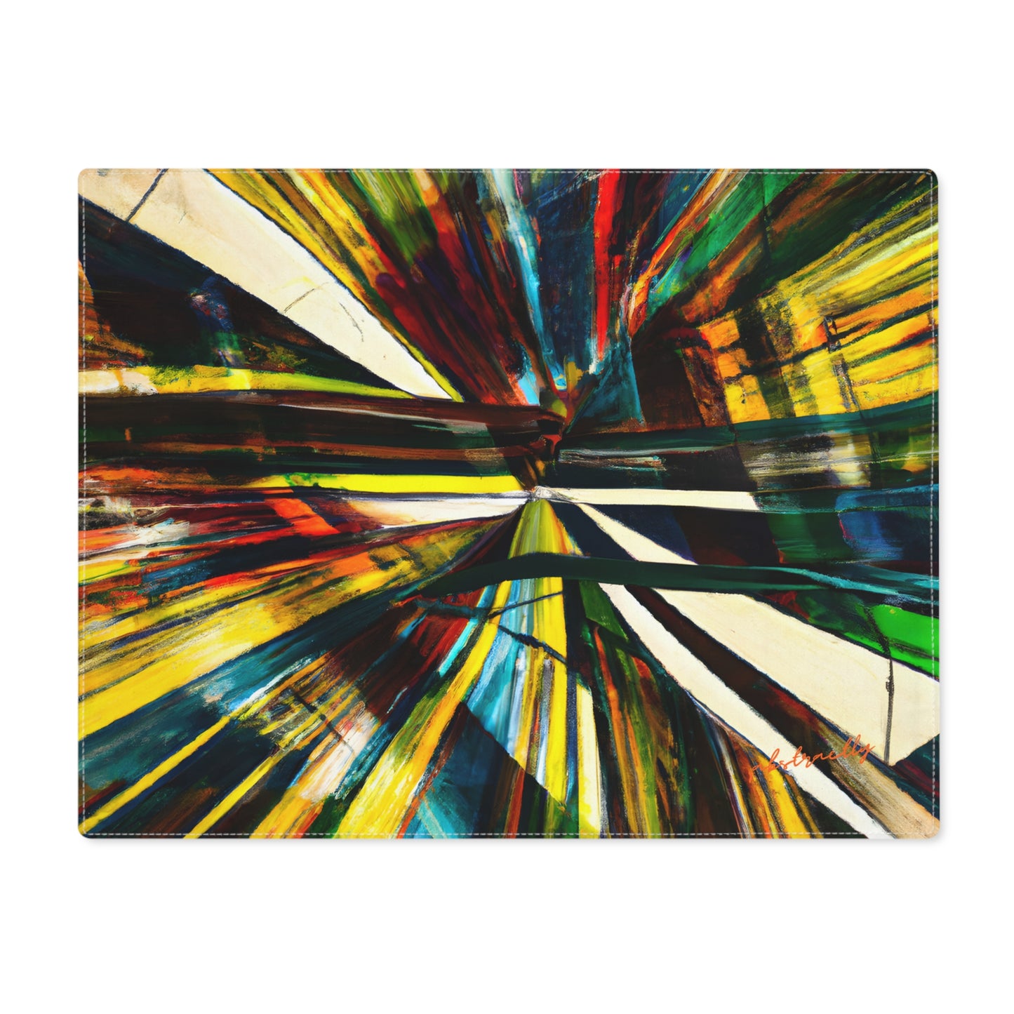 Daryl Norton - Electric Force, Abstractly - Placemat