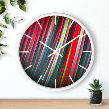 Sharon Bernstein - Air Resistance Force, Abstractly - Wall Clock