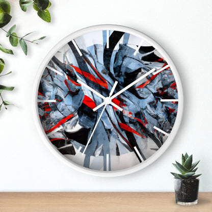 Elizabeth Rutherford - Applied Force, Abstractly - Wall Clock