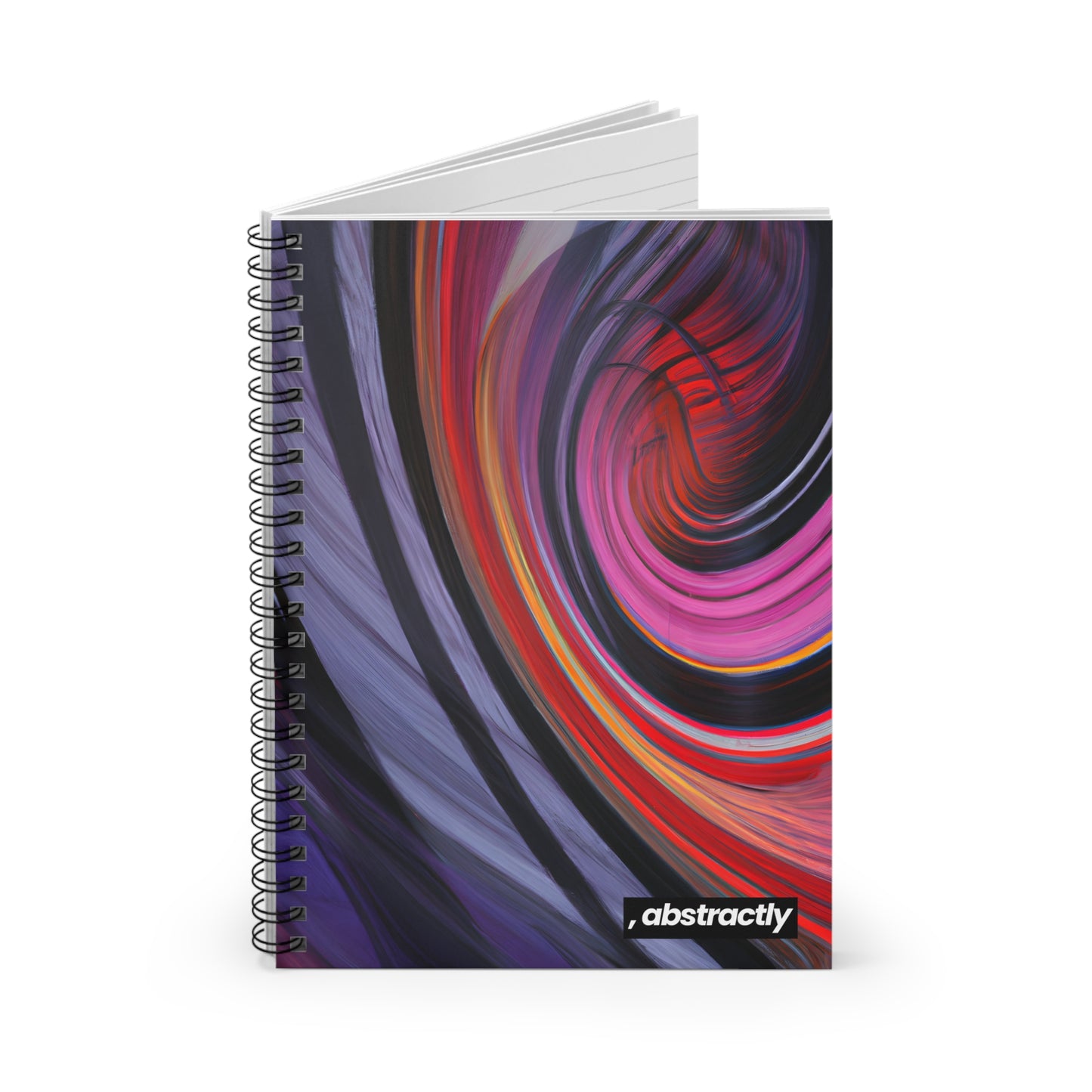 Adelaide Kaczynski - Air Resistance Force, Abstractly - Spiral Notebook