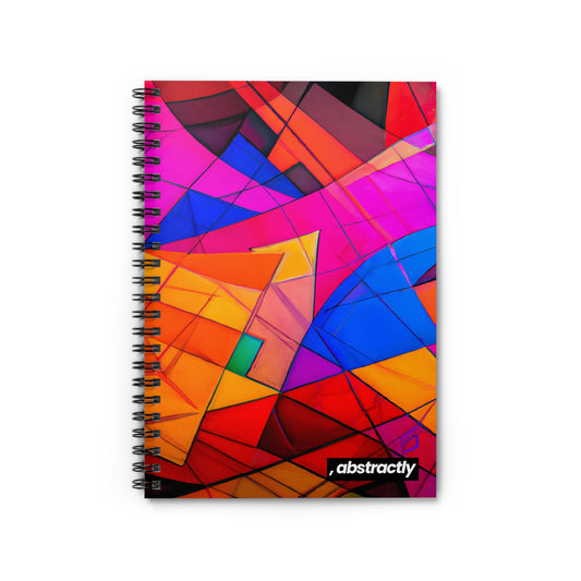 Frank Schroeder - Air Resistance Force, Abstractly - Spiral Notebook