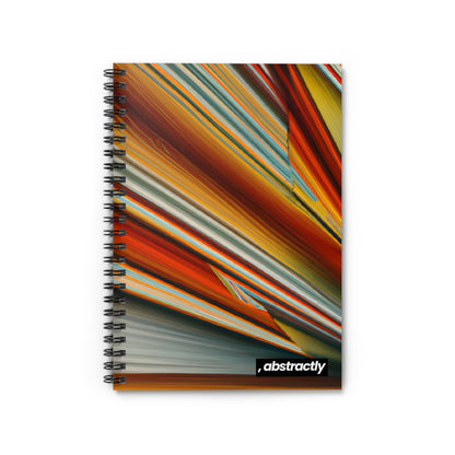 Melvin Strickland - Friction Force, Abstractly - Spiral Notebook