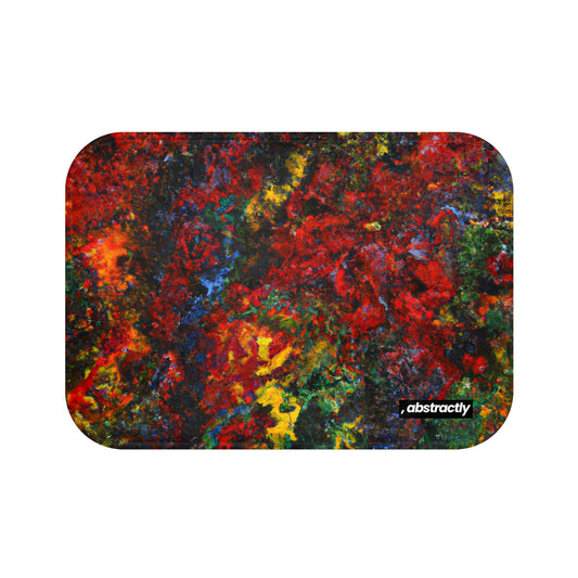 Frostfire Neonium - Chemistry, Abstractly - Bath Mat