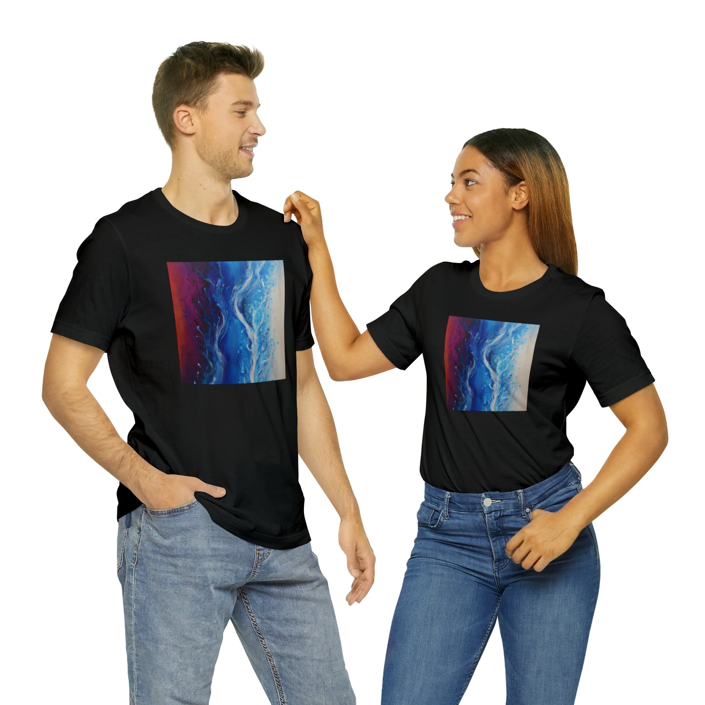 Cerulean Acidum - Chemistry, Abstractly - Tee