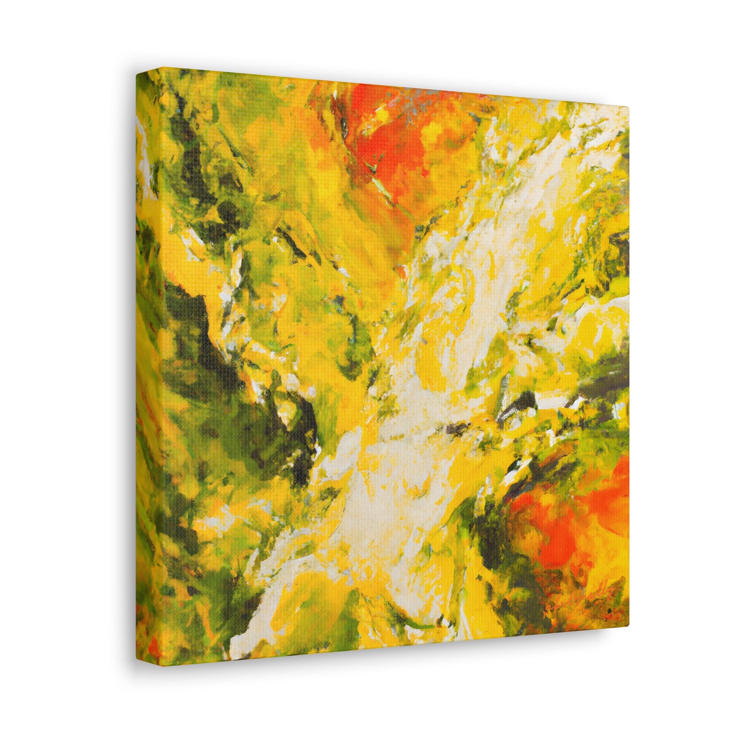 Starlight Etherium - Sulfur, Abstractly - Canvas