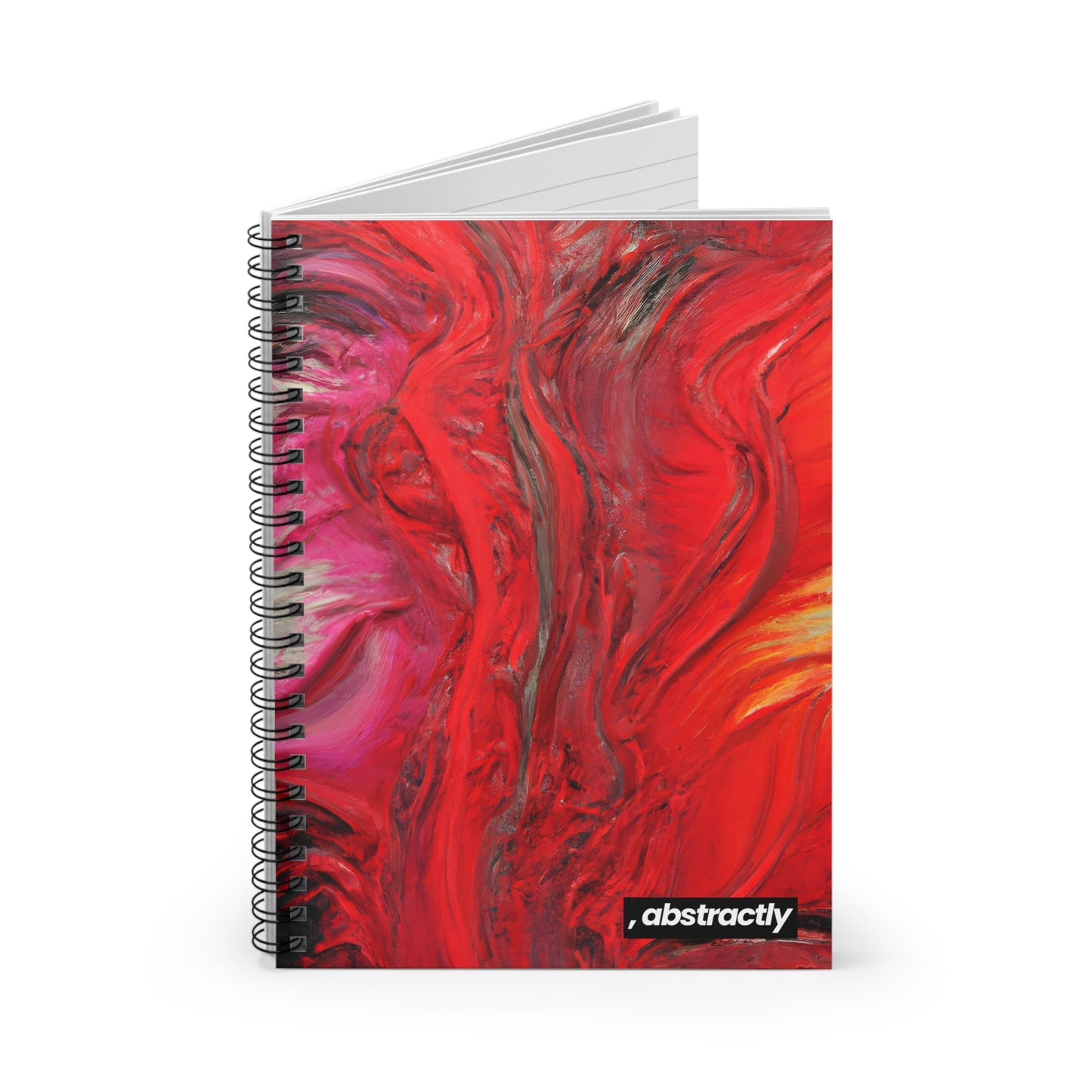 Luminous Neonite - Chemistry, Abstractly - Spiral Notebook