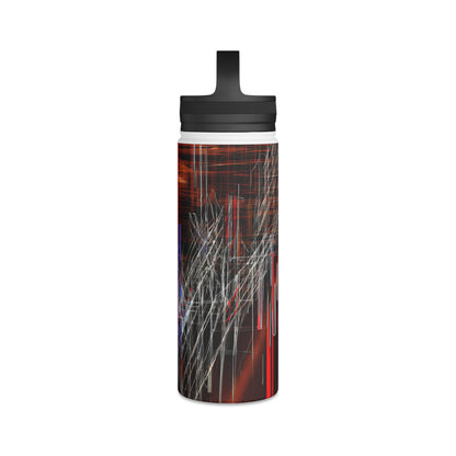 Walter Kleinberg - Strong Force, Abstractly - Stainless Steel Water Bottle