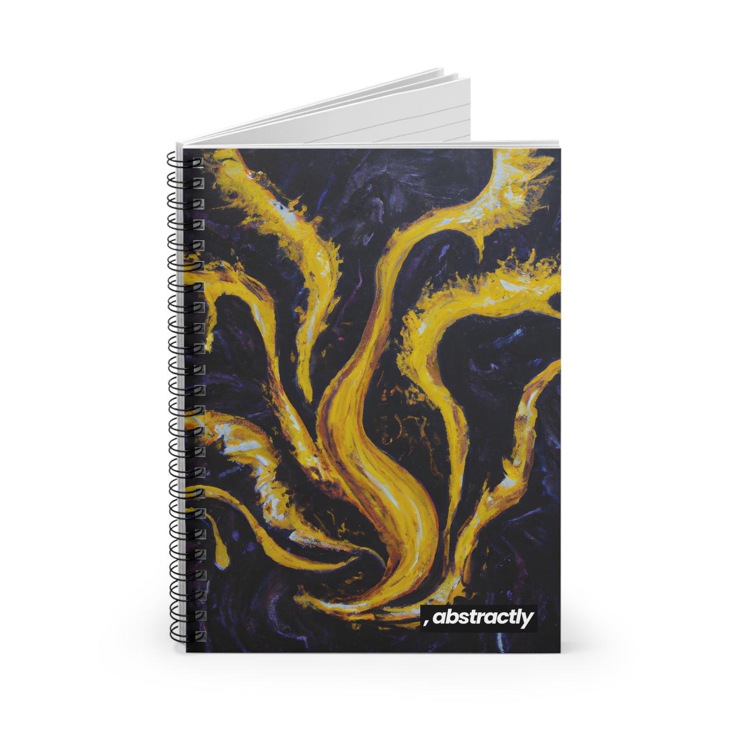 Vanadium Starlite - Chemistry, Abstractly - Spiral Notebook