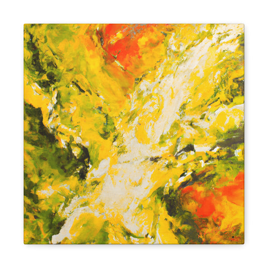 Starlight Etherium - Sulfur, Abstractly - Canvas