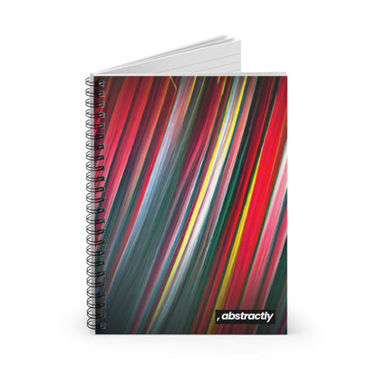 Sharon Bernstein - Air Resistance Force, Abstractly - Spiral Notebook