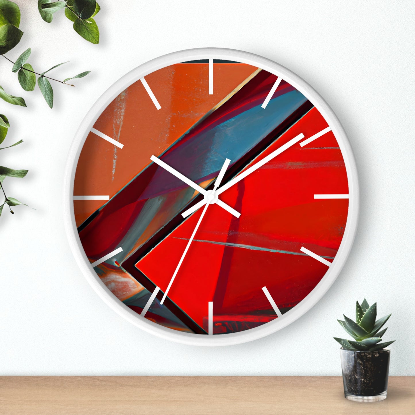 Victor Franklin - Normal Force, Abstractly - Wall Clock