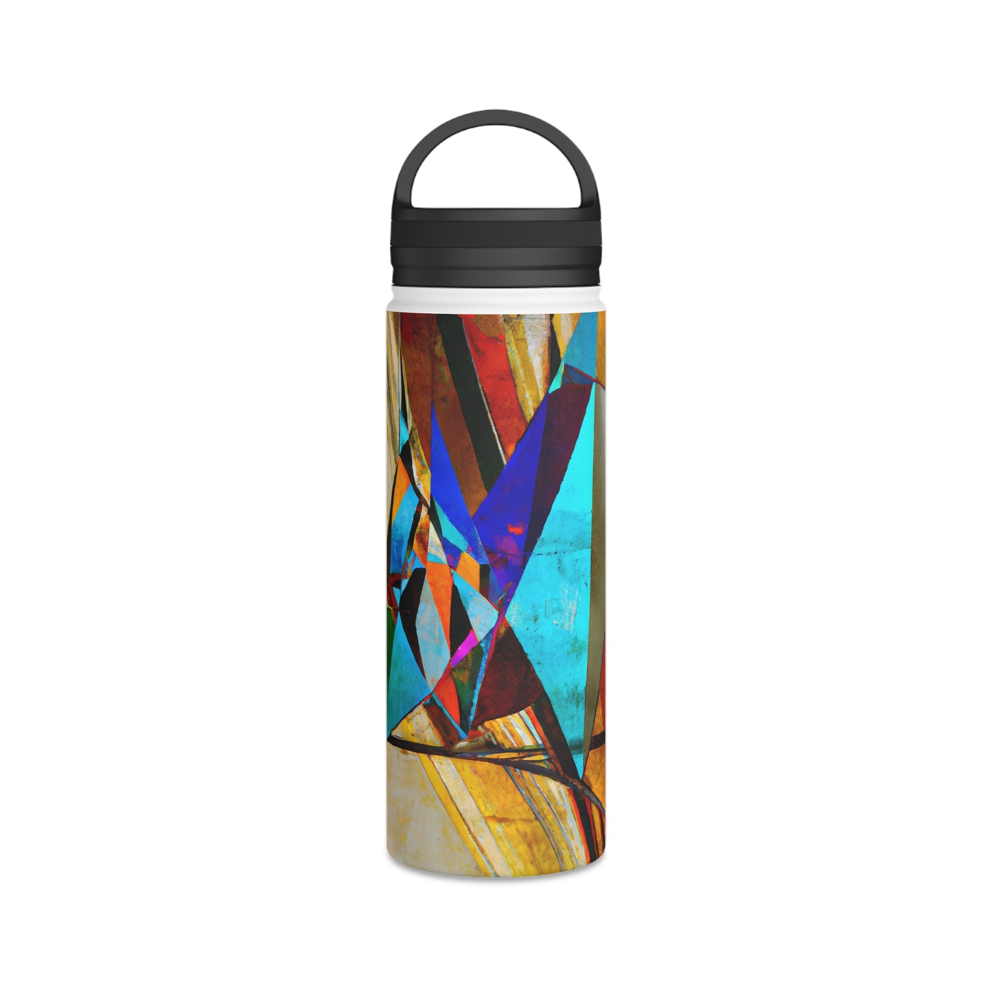 Irene Karlson - Strong Force, Abstractly - Stainless Steel Water Bottle