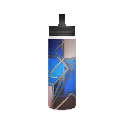 Jean Leventhal - Air Resistance Force, Abstractly - Stainless Steel Water Bottle