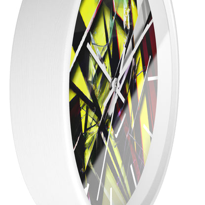 Audrey Rasmussen - Applied Force, Abstractly - Wall Clock