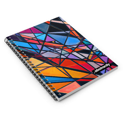 Felix Thornton - Gravity Force, Abstractly - Spiral Notebook