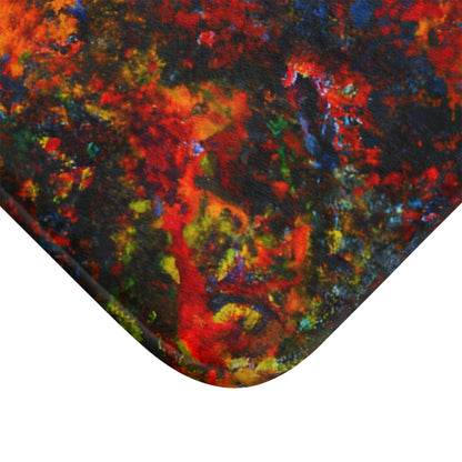 Frostfire Neonium - Chemistry, Abstractly - Bath Mat