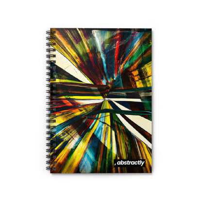 Daryl Norton - Electric Force, Abstractly - Spiral Notebook