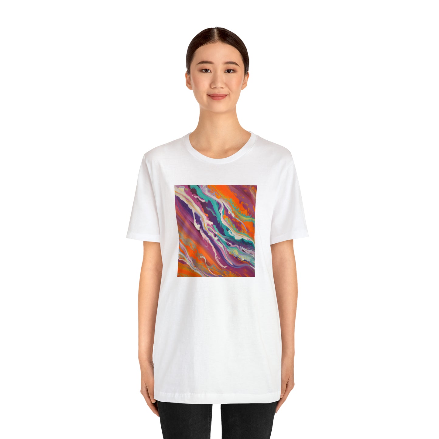 Gustavine Crystalidian - Chemistry, Abstractly - Tee