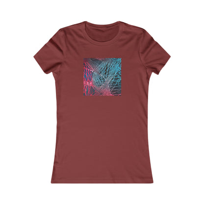 Erica Humphries - Air Resistance Force, Abstractly - Ladies' Cut Tee