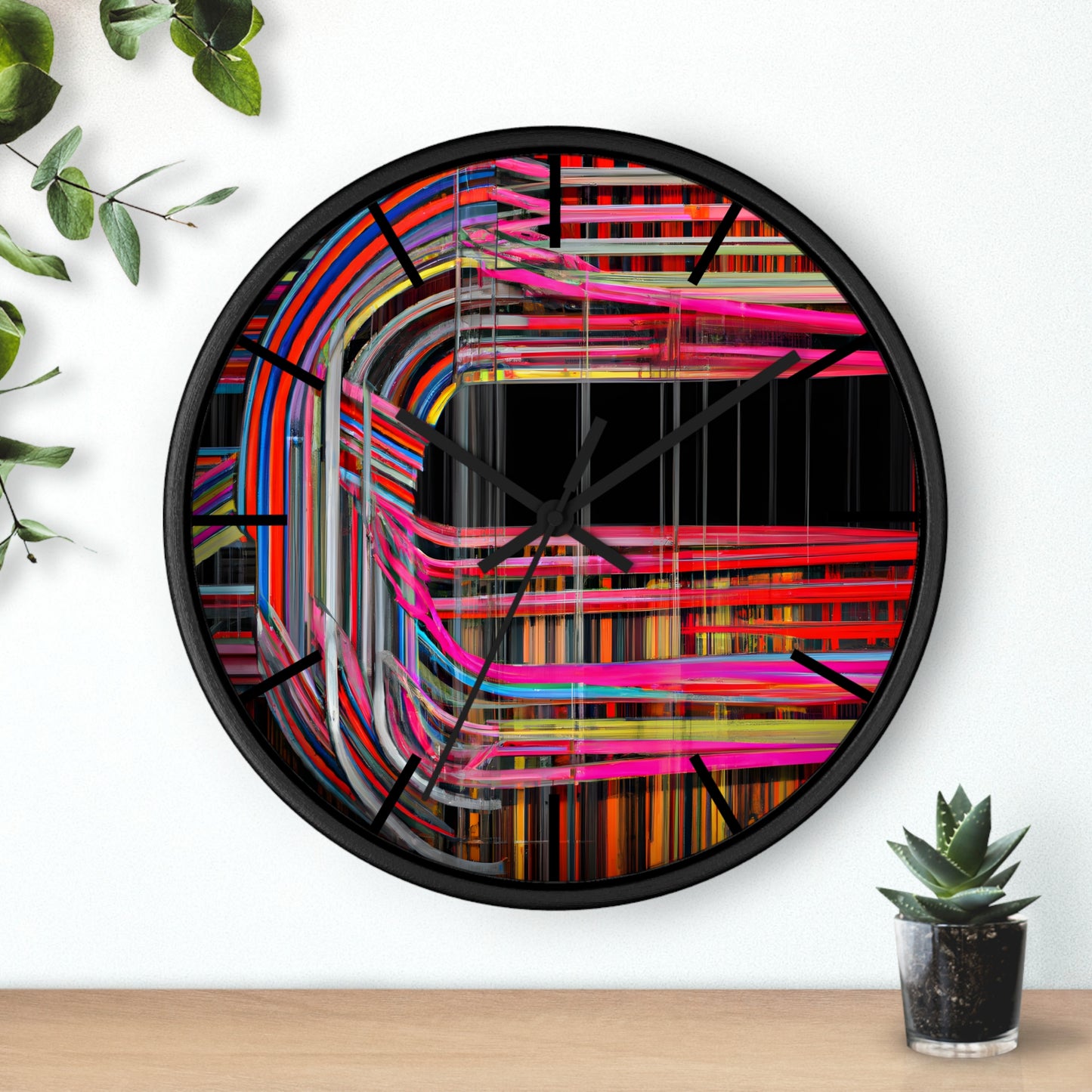 Harold Richards - Electromagnetic Force, Abstractly - Wall Clock