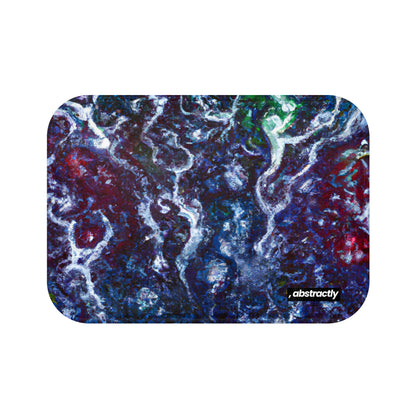 Violet Emission Oxide - Chemistry, Abstractly - Bath Mat