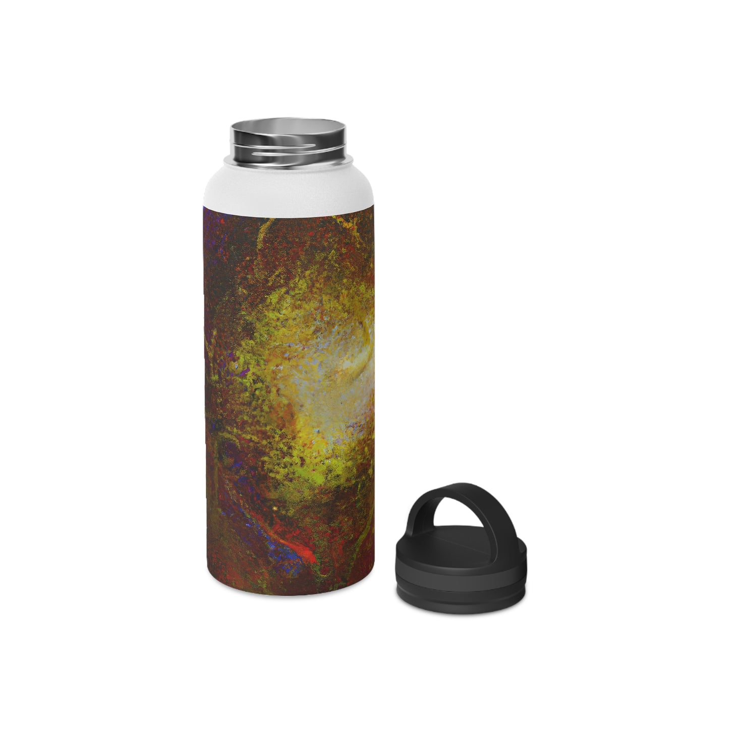 Halsteadium Hexane - Chemistry, Abstractly - Stainless Steel Water Bottle