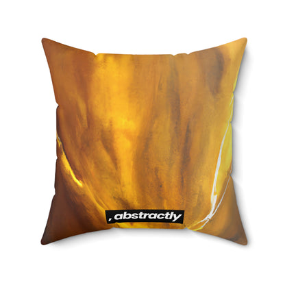 Cybernite Alloy - Titanium, Abstractly - Faux Suede Throw Pillow