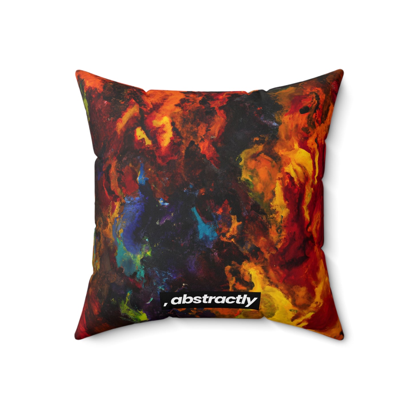 Herrmannite Fusionium - Chemistry, Abstractly - Faux Suede Throw Pillow