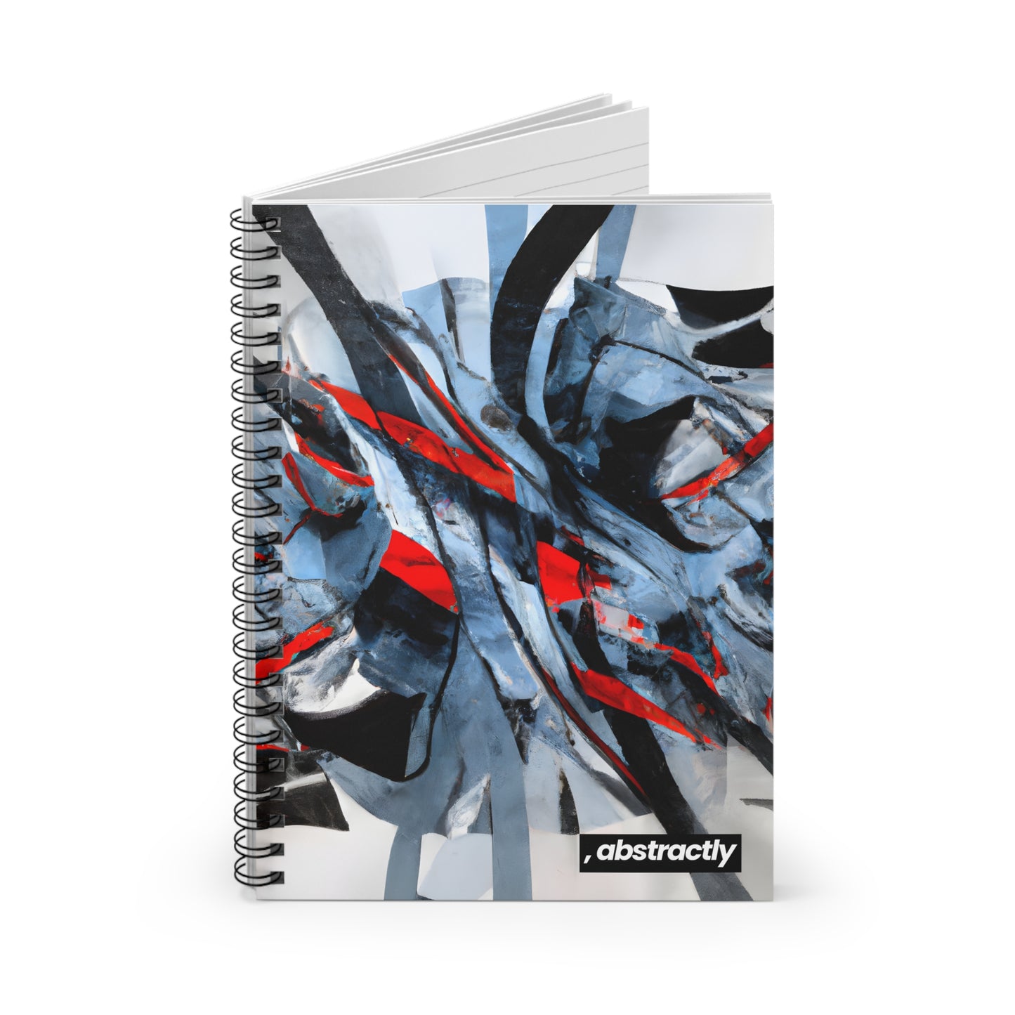 Elizabeth Rutherford - Applied Force, Abstractly - Spiral Notebook