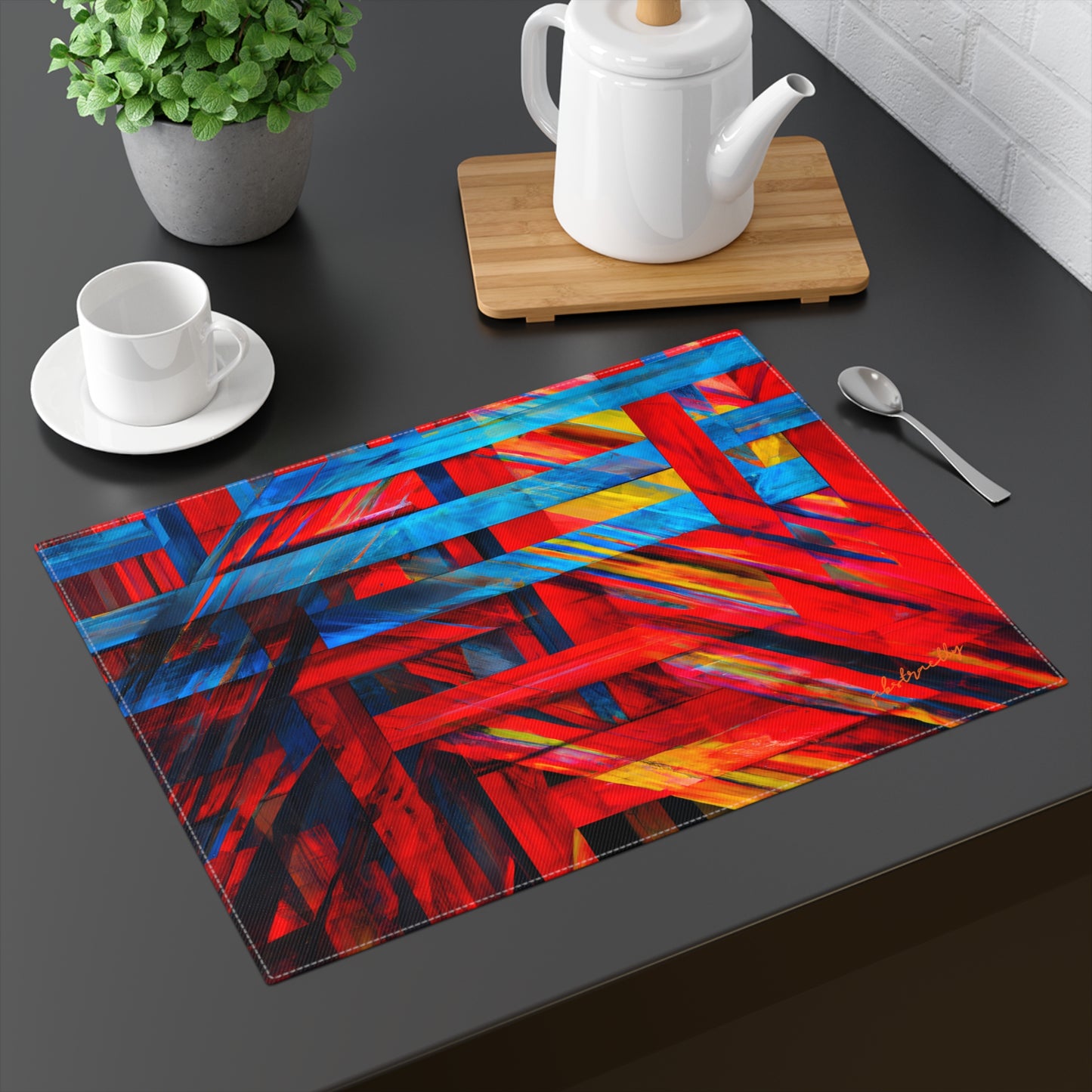 Maria Steinberg - Gravity Force, Abstractly - Placemat