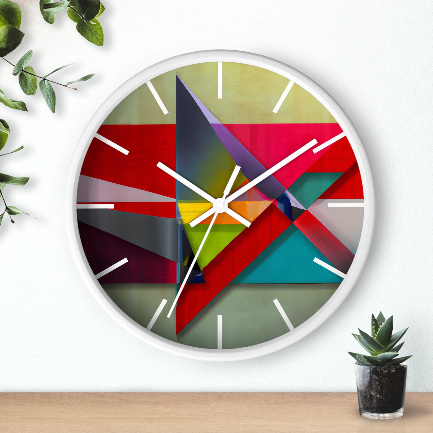 Thomas Sanderson - Friction Force, Abstractly - Wall Clock