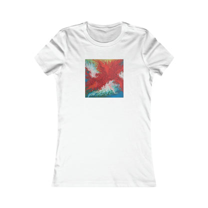 Fluoridium Hexanate - Chemistry, Abstractly - Ladies' Cut Tee