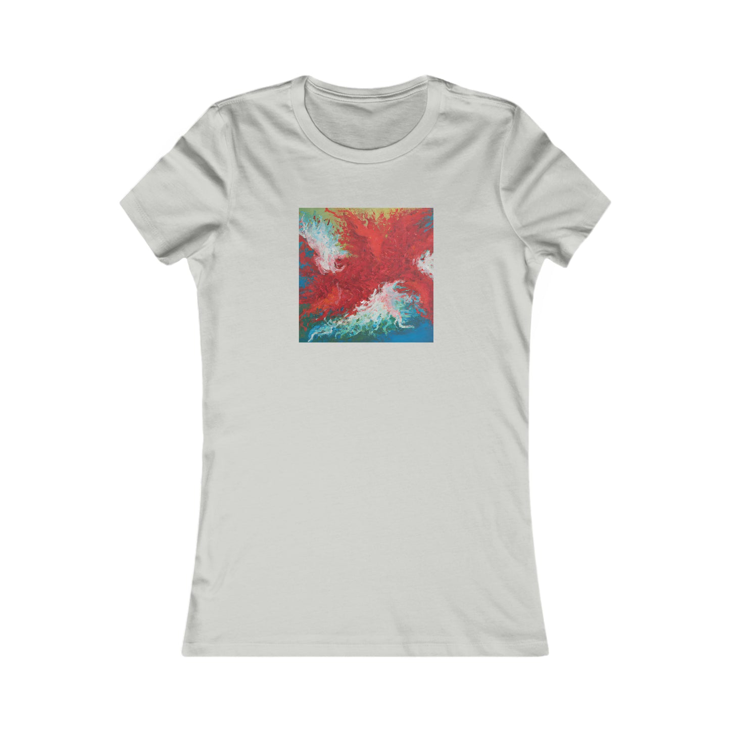 Fluoridium Hexanate - Chemistry, Abstractly - Ladies' Cut Tee