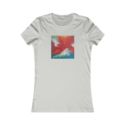 Fluoridium Hexanate - Chemistry, Abstractly - Ladies' Cut Tee