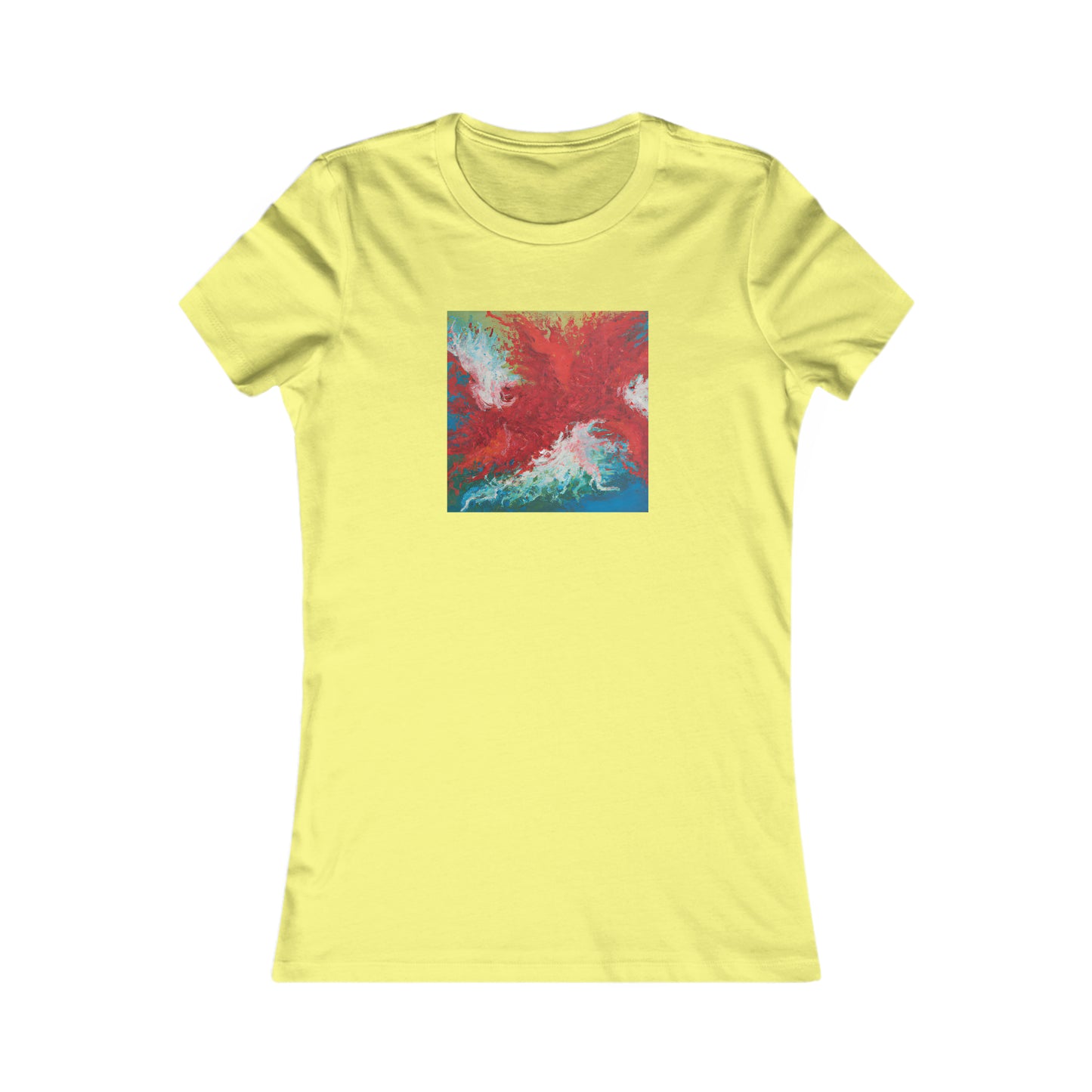 Fluoridium Hexanate - Chemistry, Abstractly - Ladies' Cut Tee