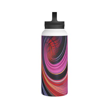 Adelaide Kaczynski - Air Resistance Force, Abstractly - Stainless Steel Water Bottle