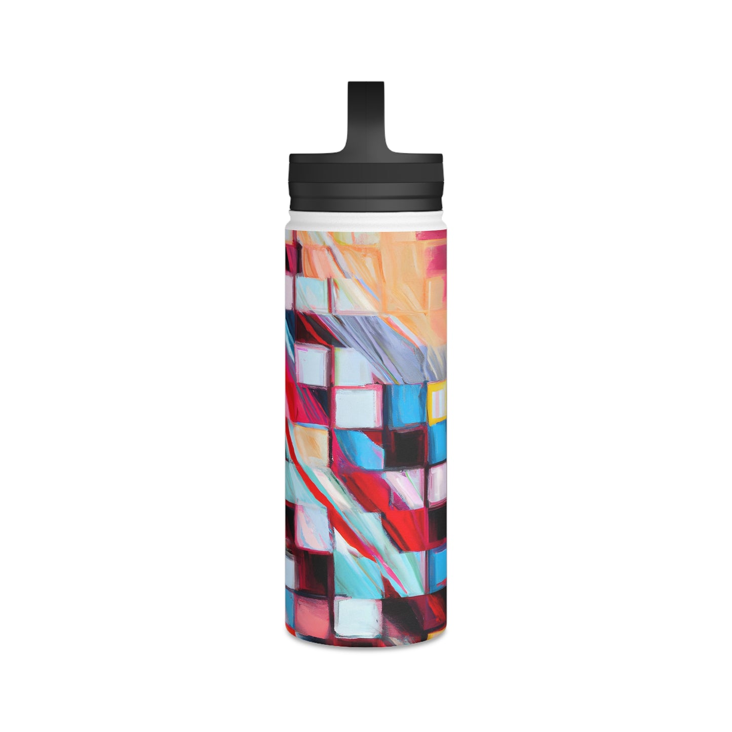 Theodore Bishop - Friction Force, Abstractly - Stainless Steel Water Bottle