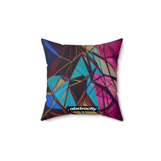 Marvin Hastings - Weak Force, Abstractly - Faux Suede Throw Pillow