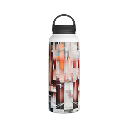 Vera Lockwood - Strong Force, Abstractly - Stainless Steel Water Bottle